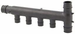 [1819880] EP Flow-through Multi-port Vertical Tee, 3 (1/2") outlets, 3/4" x 3/4" x 3/4" ProPEX