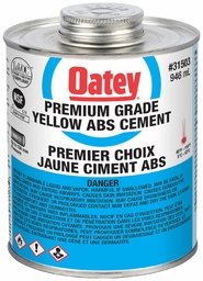 [7999927] 946ml Premium ABS Cement Yellow