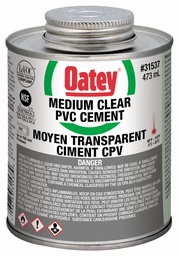 [7999925] 473ml Medium PVC Cement Clear