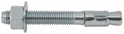 [5168600] 5/8 In. X 5 In. Power-Stud Carbon Steel Wedge Expansion Anchor Qty: 25