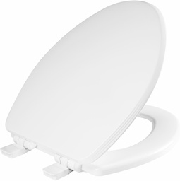 [2001152] Ashland Elongated Easy-Clean Enameled Wood Toilet Seat
