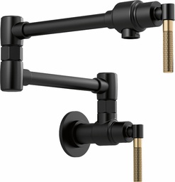 [3051066] Litze Wall Mount Pot Filler with Knurled Handle