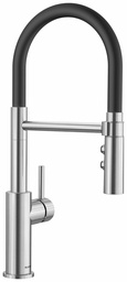 [1208630] Catris Flexo Semi-Pro Kitchen Faucet with Rubber Hose Pulldown Spray