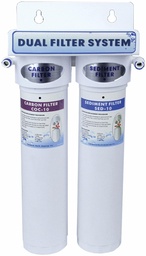 [6686530] Aqua Flo 475 QC Under Sink Filtration Drinking Water System with Double Stage Dual Filter