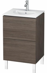 [3407720] L-Cube 20-1/2" 2-Drawer Vanity (Cabinet Only)