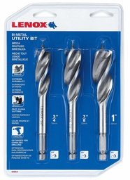 [4496350] 10954-300S General Bi-Metal Utility Bit Kit, 3-Piece