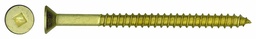 [5160522] #12X1-1/2 BRASS WOODSCREW 100