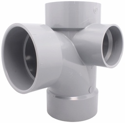 [7583372] 3"x2" PVC DWV RSI SAN TEE HxHxH SYSTEM XFR
