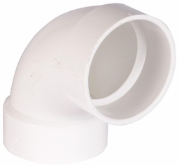 [7648305] 4"x90D PVC FGV LONG ELBOW HxH SYSTEM 636