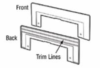 [7690956] VACUUM PAN TRIM PLATE
