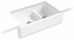 [2963390] Whitehaven Smart Divide 35-3/4" 1.75 Bowl Undermount Farmhouse Kitchen Sink