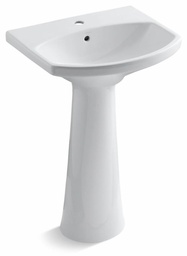 [7007026] Cimarron Single Hole Pedestal Bathroom Sink