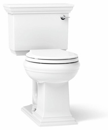 [7007051] Memoirs Stately Comfort Height 2-Piece Round Front 1.28 GPF Toilet with Right Hand Trip Lever (Less Seat)