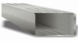 [5640836] 10" x 3" Duct 28ga Beaded 5' Len (per foot)