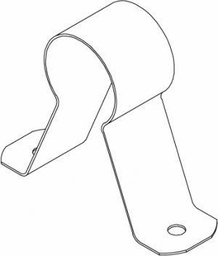 [3805095] 2 CPVC GALVANIZED STAND OFF #076