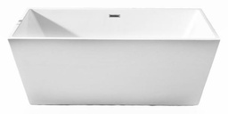 [4028135] Gaze Spellbound Freestanding Tub with White Drain