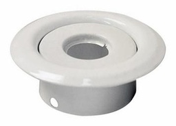 [6676518] 3/4" NPT x 3/4" Adjustable Recessed Eschutcheon Plate White FireLock V34 (ea)