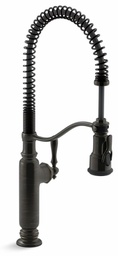 [2951255] Tournant Semi-Professional Kitchen Faucet with Spring Pulldown Spray