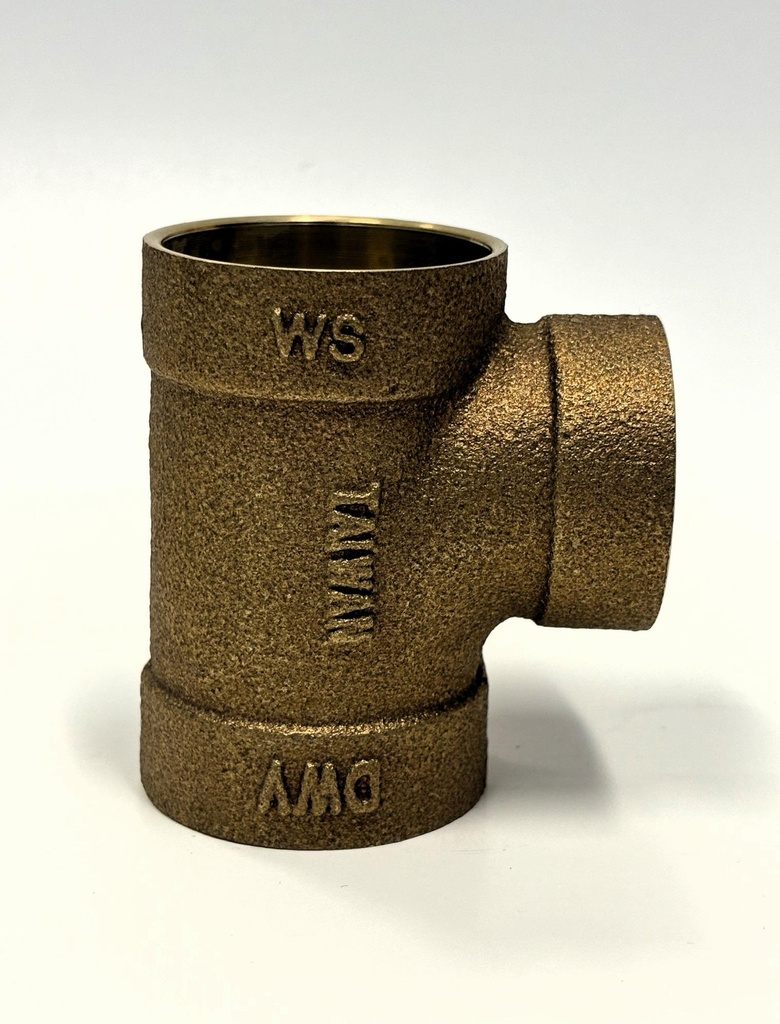 2X1-1/4X1-1/2 CCC DWV TEE