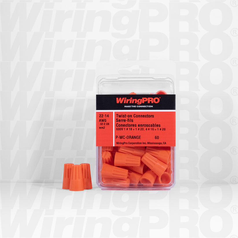 22-14 Twist on Wire Connector - Orange