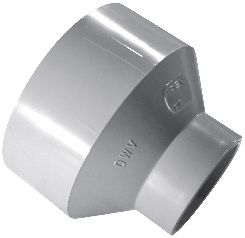 4"x1 1/2" PVC DWV COUPLING HxH SYSTEM XFR