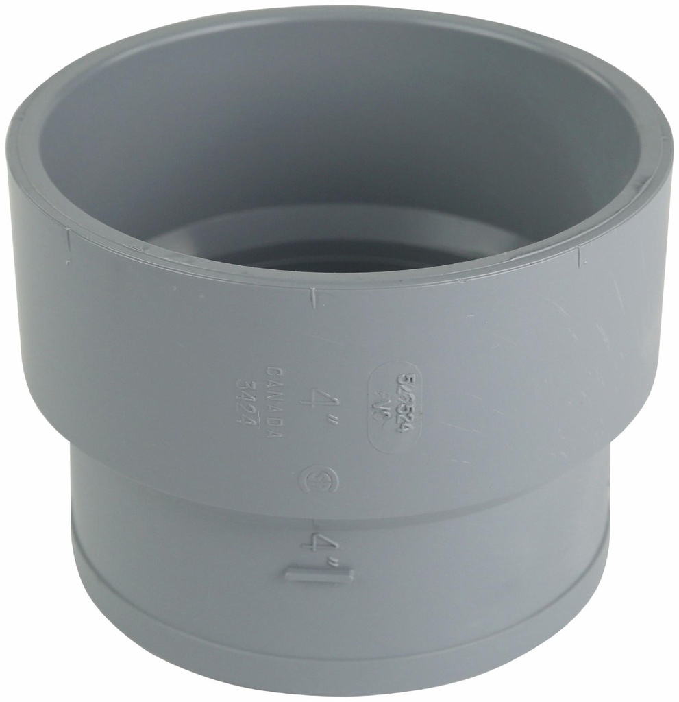 4" PVC DWV CI ADPT MJ SPxH SYSTEM XFR