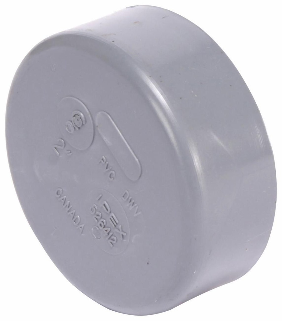 2" PVC DWV SLIP CAP HUB SYSTEM XFR