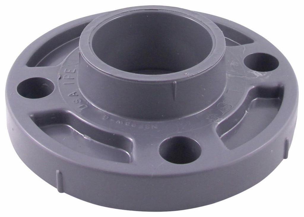 2" PVC SCH80 ONE PIECE FLANGE SOC XIRTEC PVC