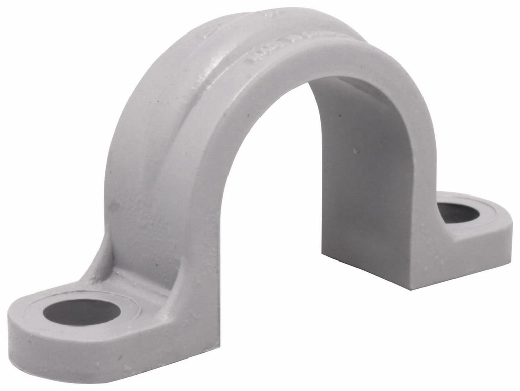 1/2" PVC 2 HOLE PIPE STRAPS XIRTEC PVC