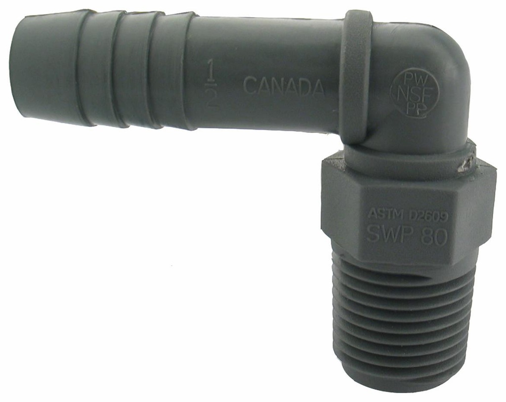 1/2 PXM POLY ELBOW