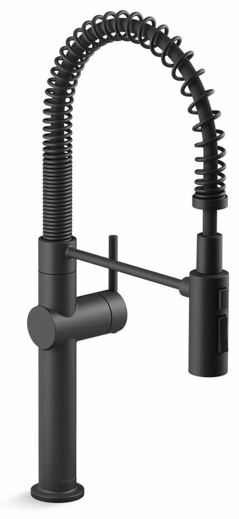 Crue Semi-Professional Kitchen Faucet with Spring Pulldown Spray
