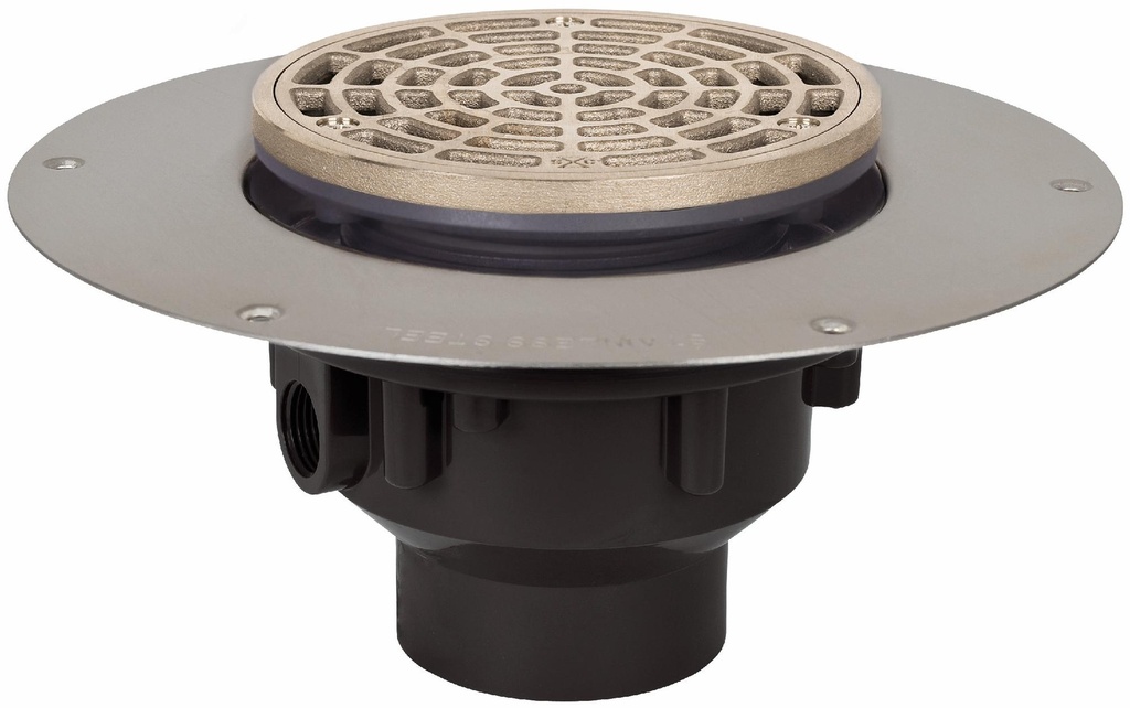 HALO DRAIN 2-3" ABS DRAIN