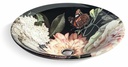 Dutchmaster Blush Floral Carillon Round Wading Pool Bathroom Vessel Sink