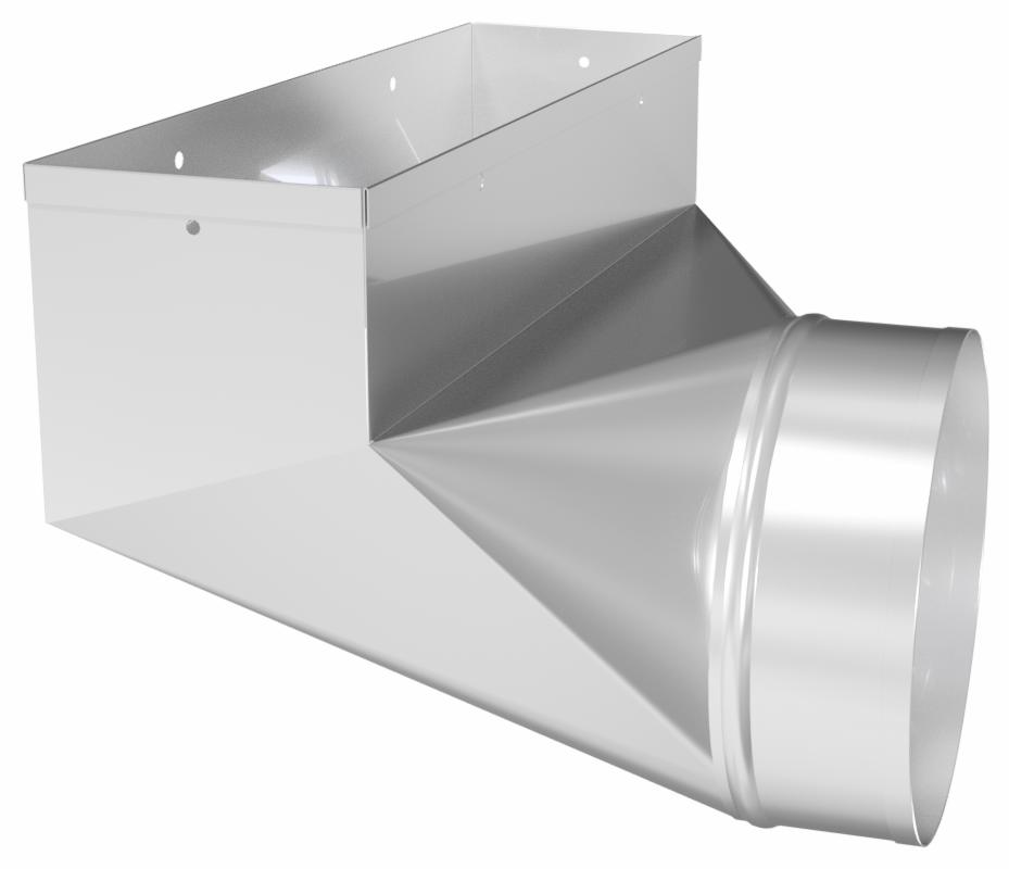 8" x 4" x 14" Right Angle Boot