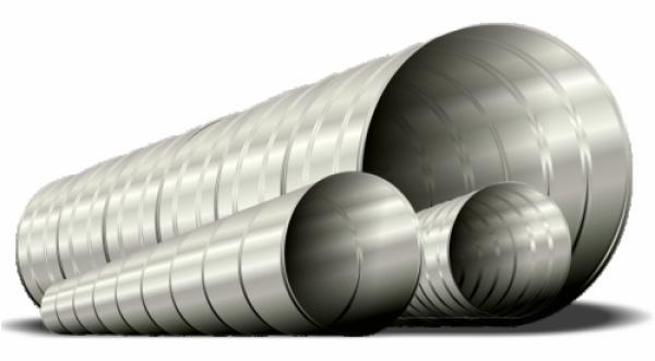 24" x 10' Spiral Pipe 16ga Smooth (per foot)