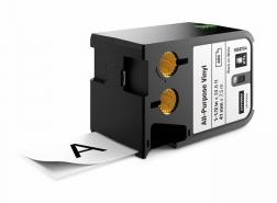 DY XTL 1.5" 41MM BK/WT VINYL CONT TAPE