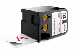 DY XTL 2.0" 54MM RD/WT VINYL CONT TAPE