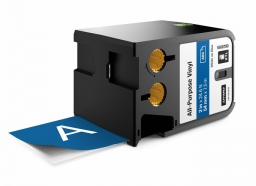 DY XTL 2.0" 54MM WT/BL VINYL CONT TAPE