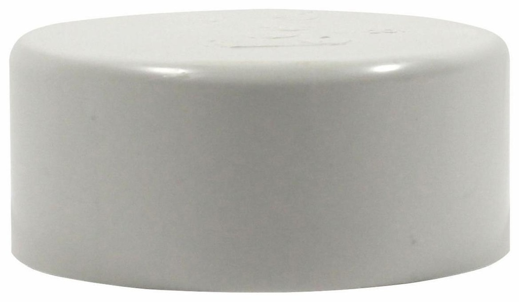 4" PVC DB2 HYDRO/GREY DUCT CAP