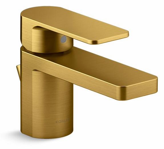 Parallel Short Single Hole Bathroom Faucet