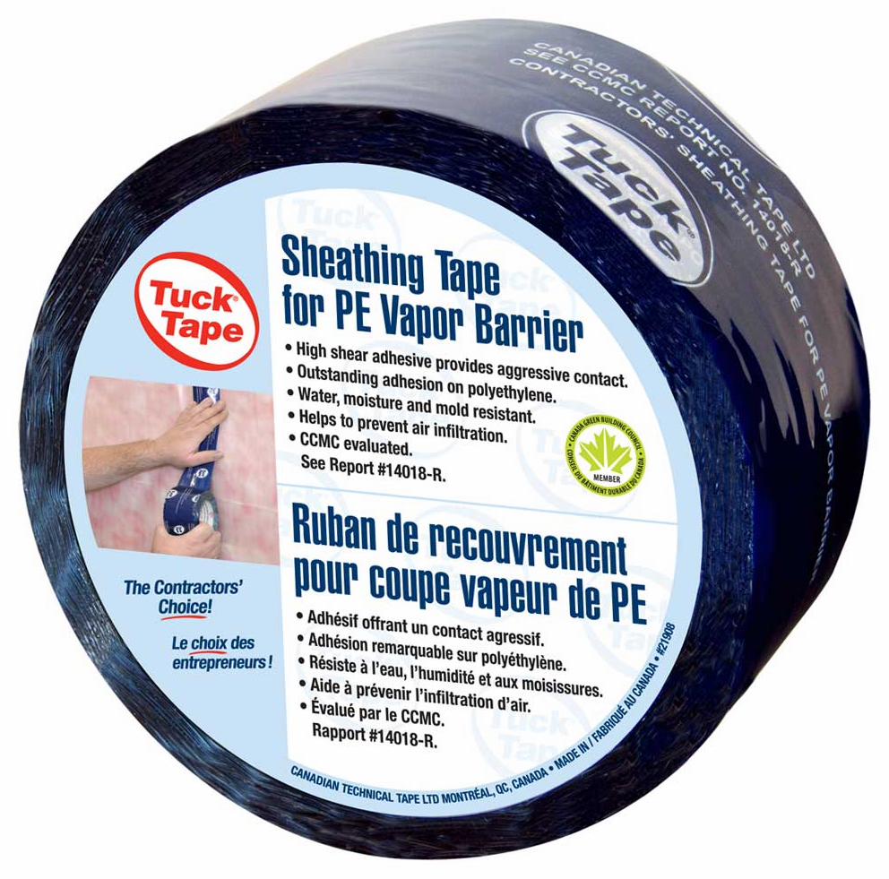 BLUE TYVEC SHEATHING TAPE 2"X55M