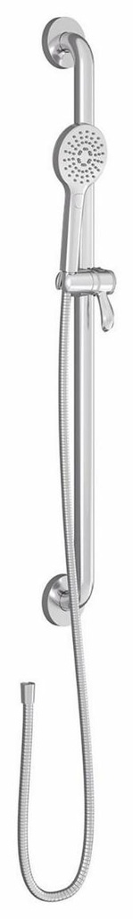 Basico 2-Jet Hand Shower with Slide Bar