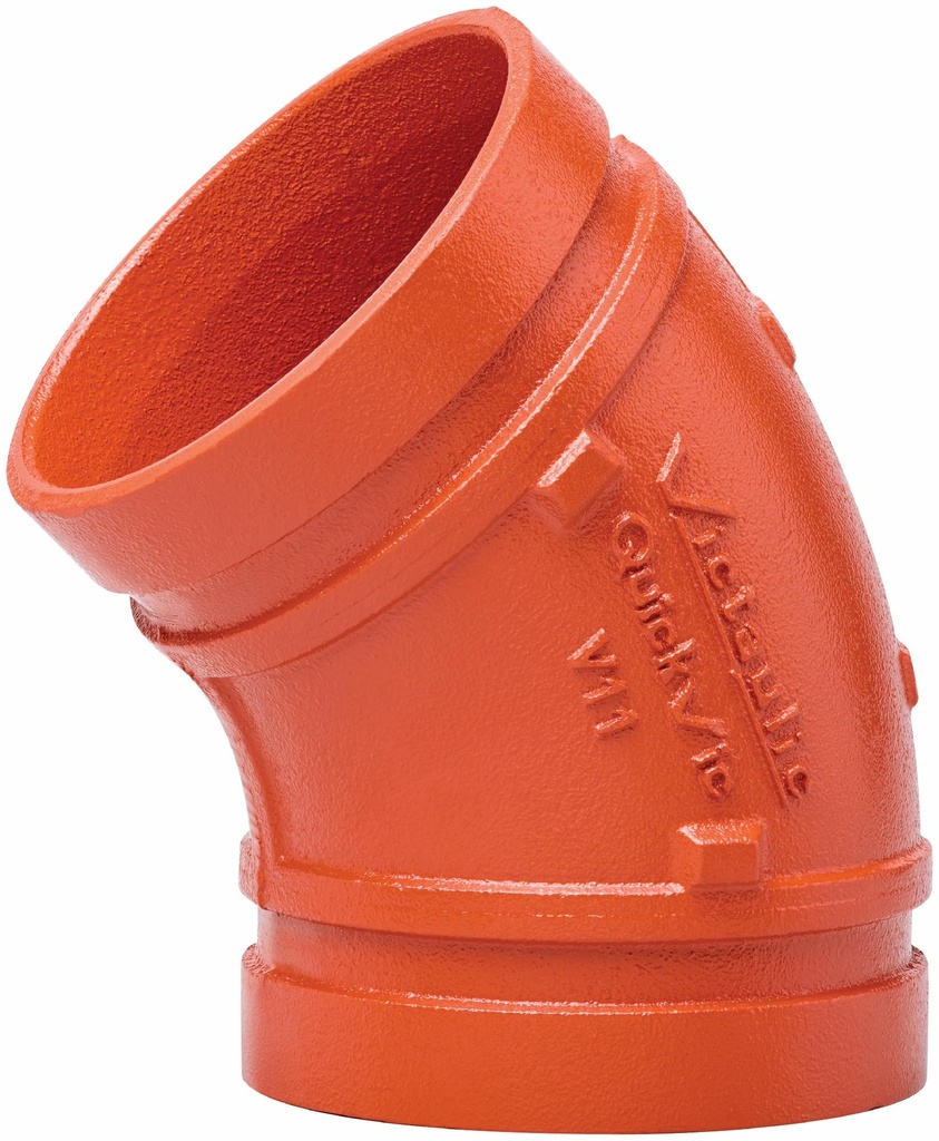 2" QuickVic Grooved 45 Elbow No. V11