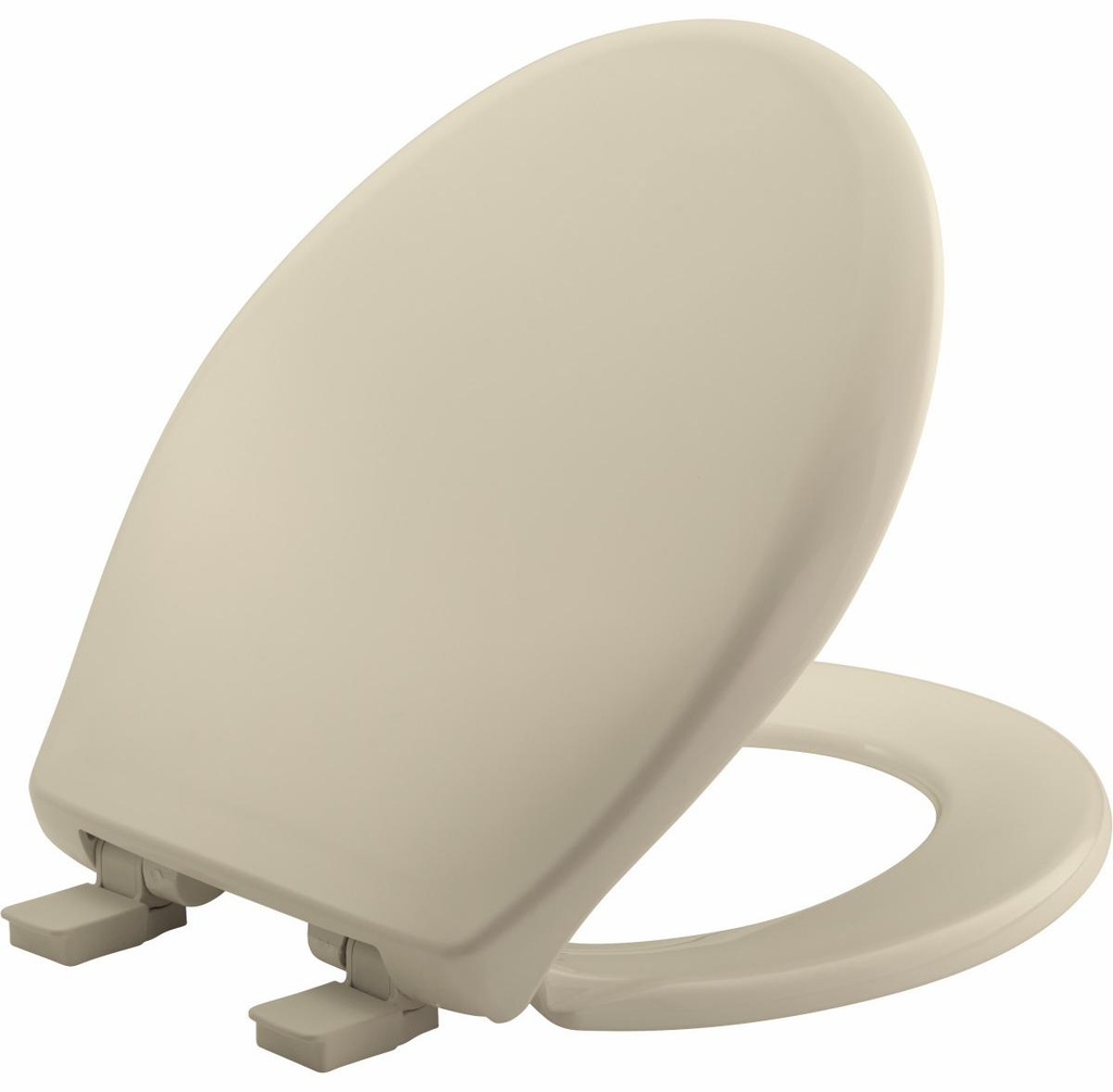 Round Plastic Whisper Close Toilet Seat