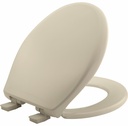 Round Plastic Whisper Close Toilet Seat