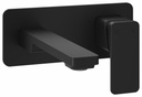 Kareo Wall Mount Bathroom Faucet with Push Drain