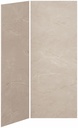 36 x 36  2-Panel Shower Wall Kit for Corner Installation