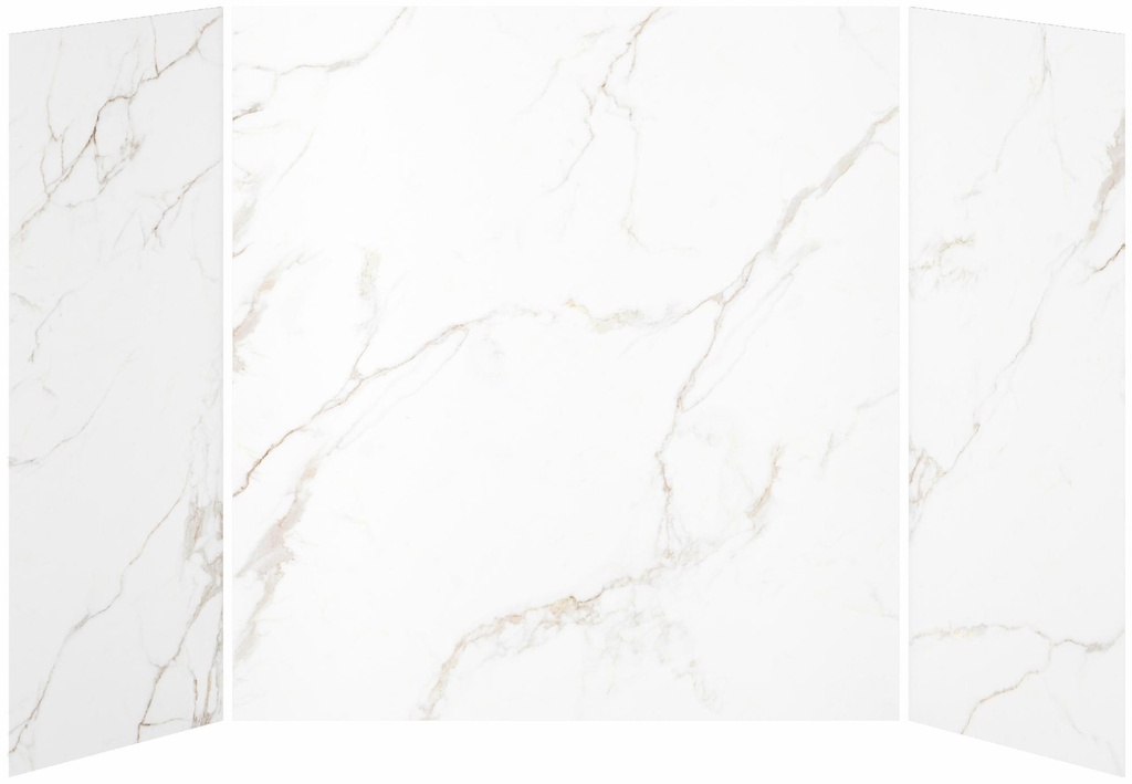 32 x 60 x 32 3-Panel Tub/Shower Wall Kit