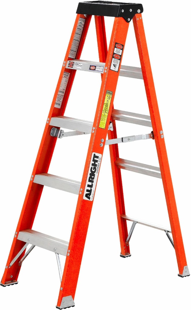 6' FG HD STEPLADDER - 300 LBS