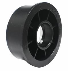 ABS DWV 4X1 1/2" RED BUSH FLUSH SPGXH BLK